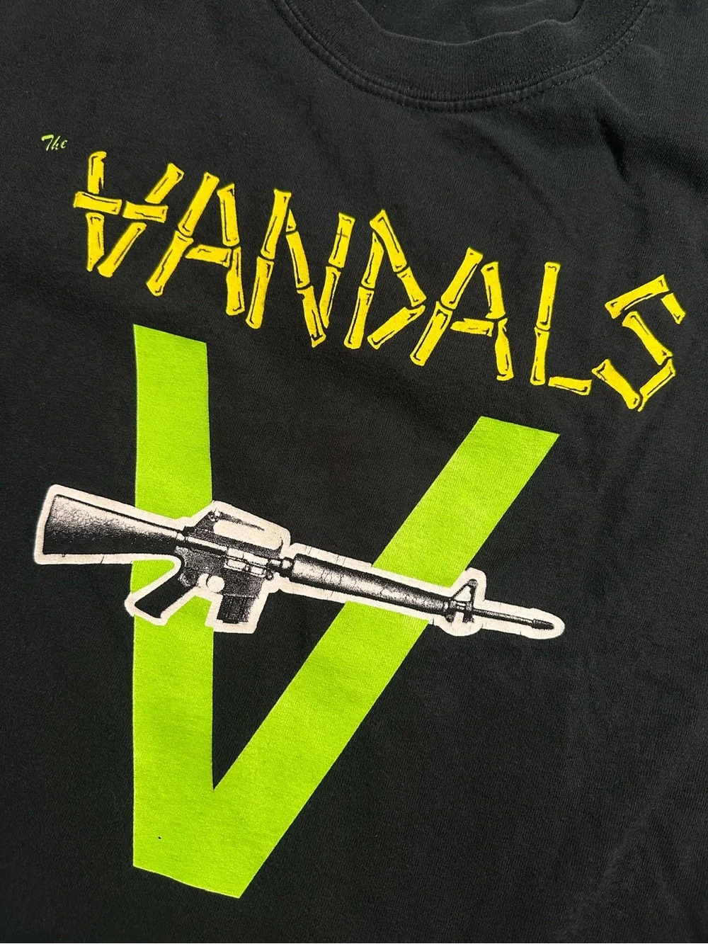 Vintage Neon The Vandals Band Tee